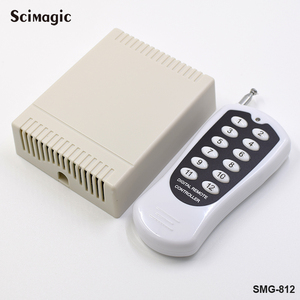 SMG-812 DC 12V 12 Kênh 12CH Relay Module Không Dây RF Điều Khiển Từ Xa Chuyển Transmitter Receiver 433.92MHZ - Product Image 6