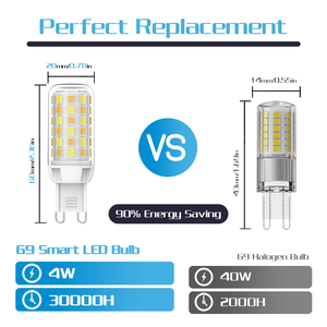 Akıllı G9 LED ışık ampul hiçbir titreşimsiz WiFi Led Led ışık ampuller 4W 320LM akıllı ampuller Alexa ile çalışmak Google ev kısılabilir parlaklık - Product Image 3