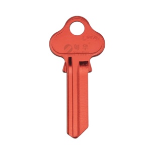Popular ultra Light Titanium Colorful Uncut <strong>Key</strong> Blank LW4 Aluminum <strong>Key</strong> Blank for Duplicate <strong>Key</strong> Cutting Machine