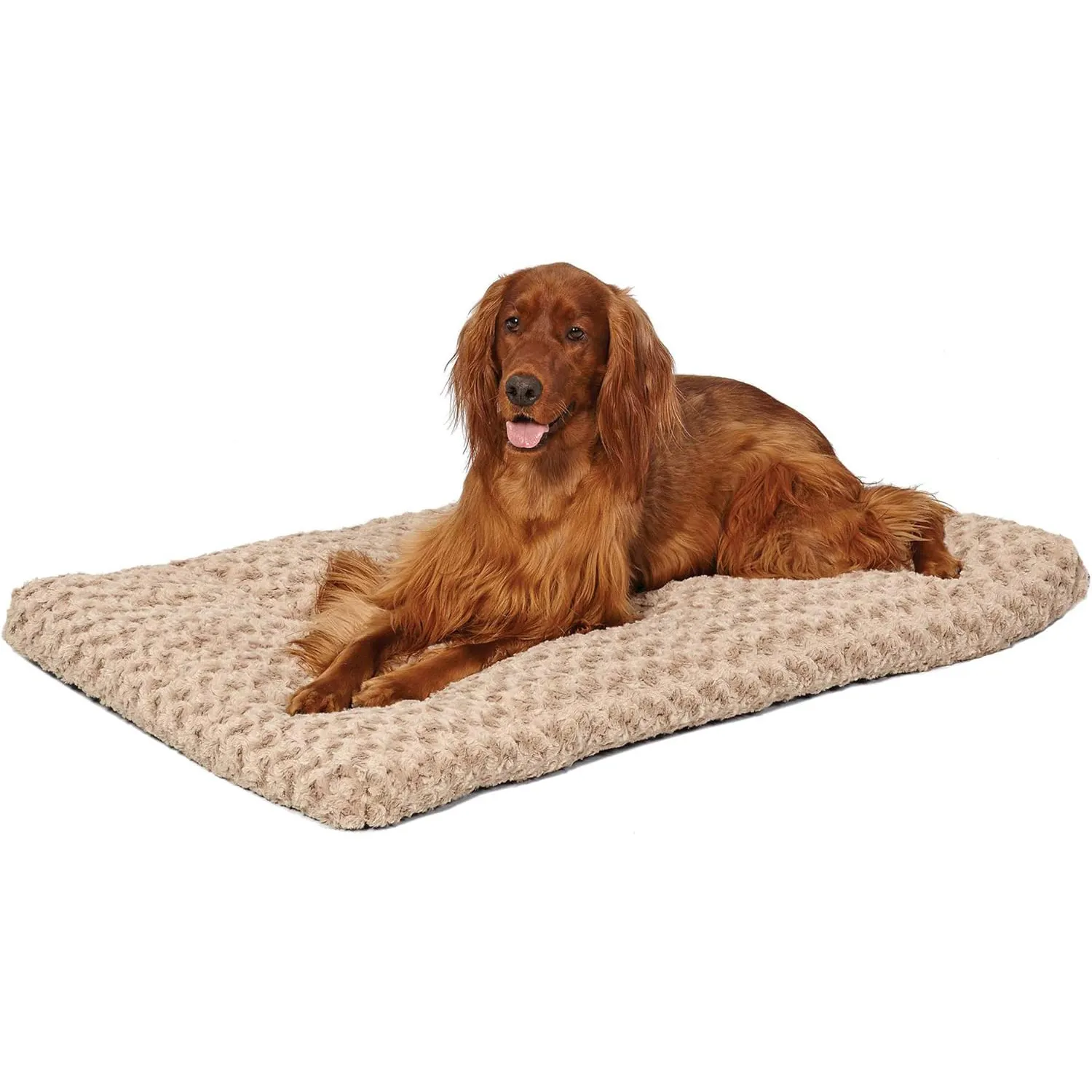 Lavável Cão Cama Deluxe Dog Plush Camas Confortável Kennel Pad Não-slip Bottom Pet Sleeping Mat para Grande Jumbo Médio Pequeno