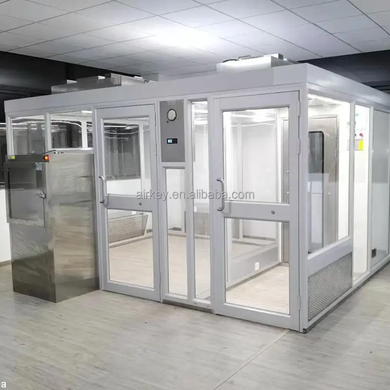 Laminaire Luchtstroom Positieve Druk Cleanroom Ontwerp Iso 5 Modulaire Cleanroom