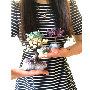 卸売天然クリスタルツリー7チャクラツリーアメジストマネーラッキーツリー装飾用 - Product Image 2