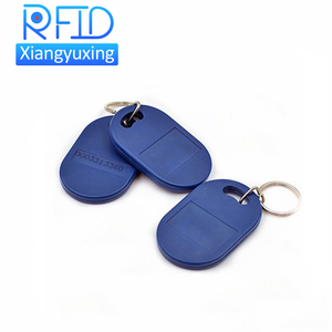 ロゴ刻印識別キーフォブ13.56mhz NFC LF 125khzアクセスID制御用のプログラム可能なrfidキー - Product Image 2