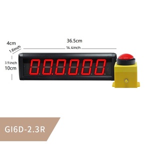 Timer di gioco portatile da 2.3 pollici/4 pollici a cifre 10s con cronometro digitale a difficoltà modificabile con pulsante di arresto Push Start - Product Image 4