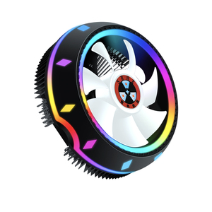 New Design 120mm 3PIN CPU Cooling Fan <strong>HeatSink</strong> LED Rainbow CPU Cooler Fan for Desktop - Product Image 2