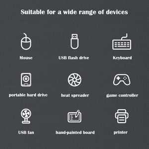 USB 3.0 Type-C集线器4K，适用于HDMI便携式PD快速充电标清/tf卡读卡器RJ45以太网扩展坞，适用于Macbook Air - Product Image 6