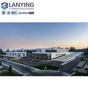 ورشة عمل حديثة مسبقة الصنع من الهياكل الفولاذية مع تصميم مجاني، مستودع، صالة عرض سيارات 4S مع شهادة ISO9001 - Product Image 6