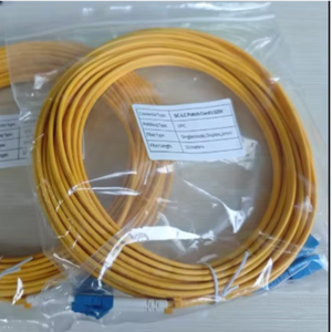 Single-Mode Duplex <strong>SM</strong> <strong>DX</strong> Fiber Optic Cable Patch Cord Telecom Level <strong>LC</strong> UPC-<strong>FC</strong> UPC 1m 30m Ran Used 4G WiFi Networks SC G652D - Product Image 2