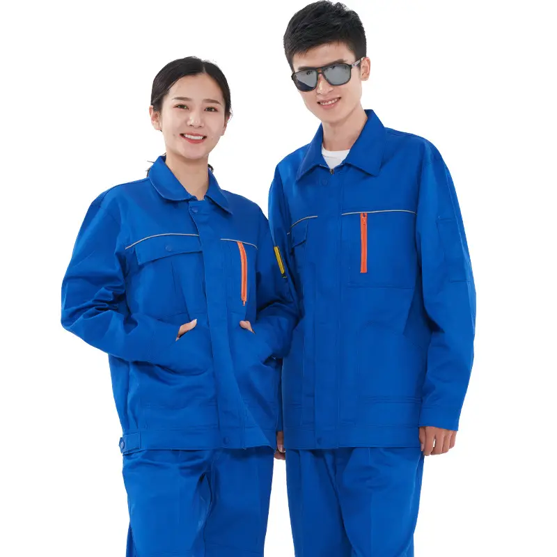 Ropa de trabajo industrial resistente protectora chaquetas y pantalones uniforme de hombre Ingeniero Mecánico