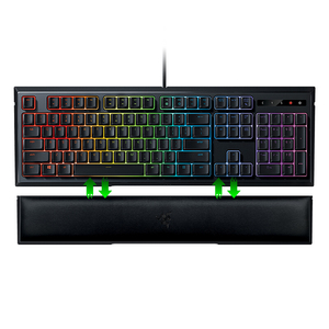 Razer Ornata Chroma-Teclado retroiluminado RGB ergonómico, teclado Digital multifunción de tamaño completo - Product Image 3