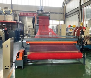用于垃圾渗滤液排水的土壤稳定网格网3D三维塑料土工挤出生产机 - Product Image 4