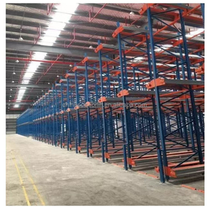 Rifornimento di fabbrica nuovo acciaio selettivo Pallet Rack Shuttle canale di carico Multi-strato Rack ad alta protezione contro la corrosione scaffali - Product Image 3