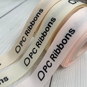 PC Băng bán buôn Grosgrain <span class=keywords><strong>Ribbon</strong></span> với in logo tùy chỉnh logo Webbing 100% polyester Quà Tặng <span class=keywords><strong>Ribbon</strong></span> CuộN - Product Image 3