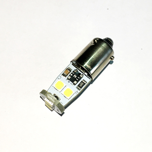 หลอดไฟ LED 3.2W T4W H21W BAX9S สว่างมาก200LM BA9S พร้อมฟังก์ชัน Canbus 12V สำหรับไฟภายในรถ