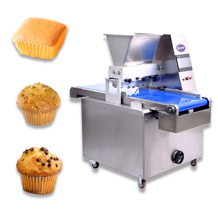 Máquinas de panadería multifunción Máquina automática de pasteles/Máquina de llenado de magdalenas