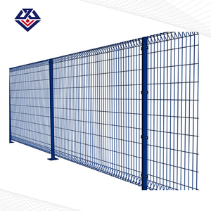 Rete metallica saldata BRC recinzione recinzione Top recinzione di sicurezza con telaio in ferro d'acciaio PVC per fattoria Sport giardino - Product Image 6