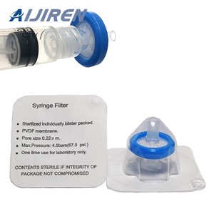 Sterile Syringe <strong>Filters</strong> 0.22um 0.45um Pore Sizes 13mm 25mm <strong>30mm</strong> 33mm Nylon PES PVDF MCE PP CA PTFE Membrane Customizable OEM - Product Image 3