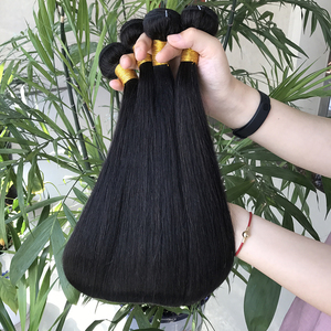 הסיטונאי 100% בתולה שיער אנושי הרחבות cuticle מיושר mink עם סגירה חזיתית תחרה