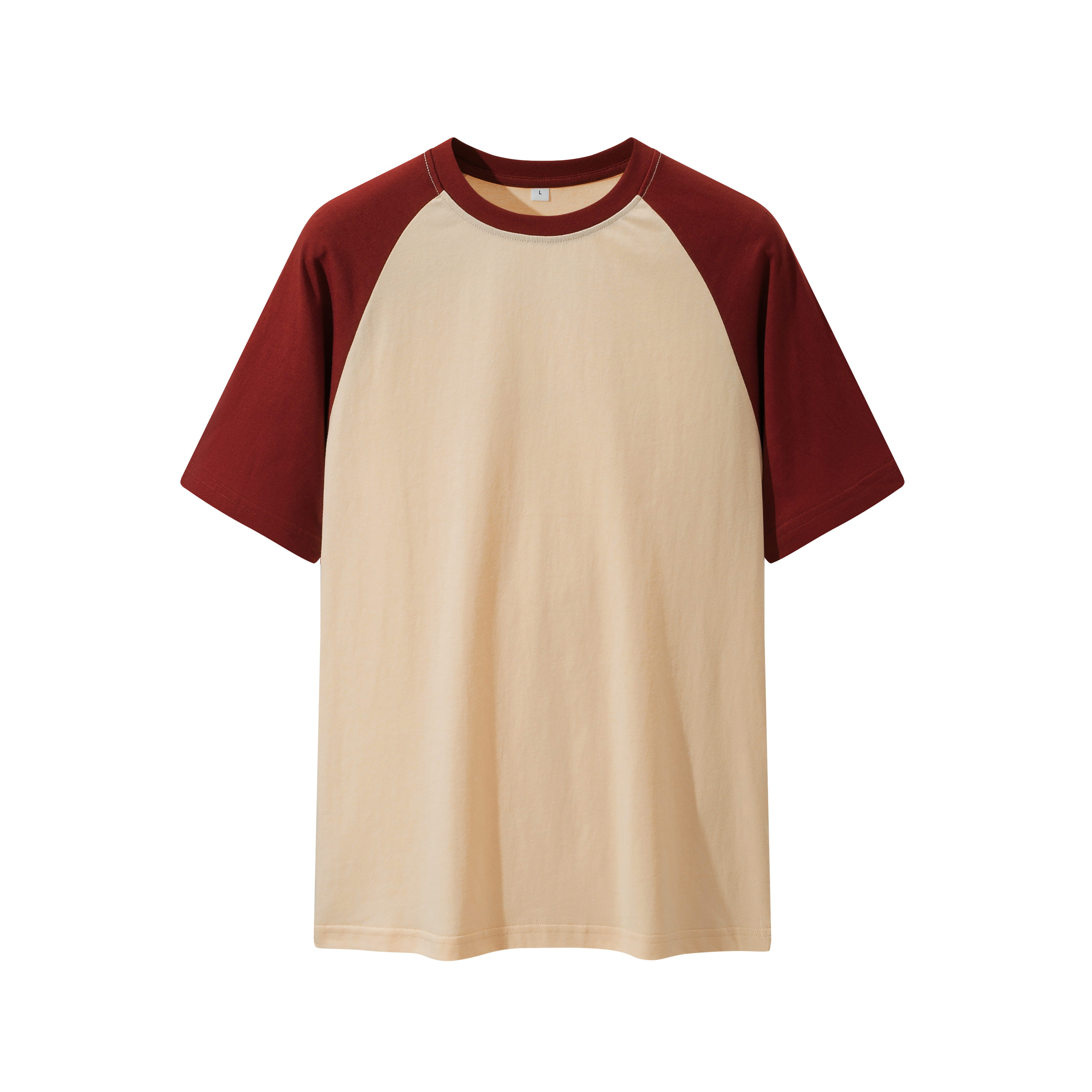 Beige/Rouge