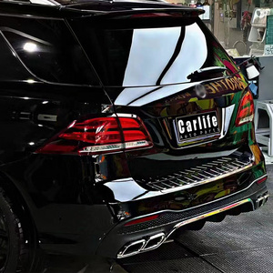 Modified to 2019 GLE63 AMG Grille Front Rear Bumpers Body Kit for Mercedes <strong>Benz</strong> <strong>ML</strong> <strong>Class</strong> W166 2012-2015.