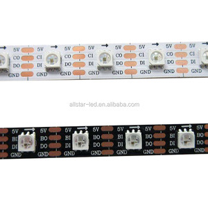 1 м/5 м 60 светодиодов/пикселей/м IP30/IP65/IP67 5 В постоянного тока APA102C 5050 RGB Светодиодная лента APA102 SK9822 умная светодиодная Пиксельная лента - Product Image 4