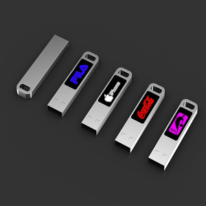 LED-Licht Metall USB-Flash-Laufwerk Laser-Logo USB-Speichers ticks mit LED-Licht 512GB Flash-Laufwerk USB 3.0 - Product Image 4