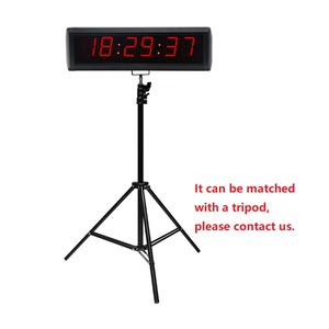 Telecomando 1.8 pollici Display elettronico a LED orologio da parete digitale Home Office con conto alla rovescia funzioni di cronometro - Product Image 4