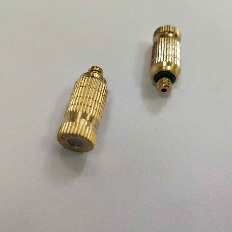 Brass nickel plated two-section ceramic plate
