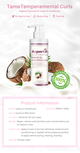 Fast Shipping Private Label Sulfate Free Detangls Smooth and Soften <strong>Leave</strong> in Conditioner for Keratin Treated Hair - Product Image 5