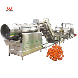 Conveyor Belt <strong>Tostada</strong> Shell Arancini and Panzerotti Deep Frying Prawn Cracker Fryer Machine - Product Image 6