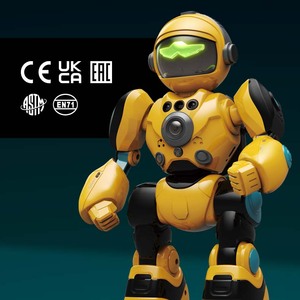 Robot intelligente RC con voce magica programmabile telecomando Robot con gesto leggero sensibile al tocco Robot giocattolo - Product Image 1