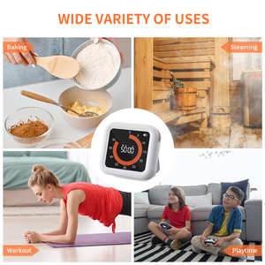Digitaler Küchen timer Waschmaschine Timer Niedrige Batterie ladung Erinnerung Studie visueller Timer - Product Image 5