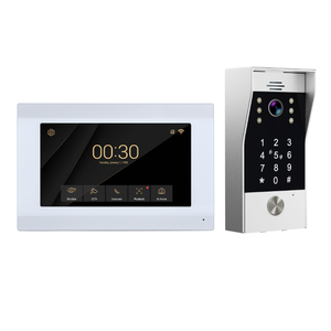 <strong>Fingerprint</strong> Unlock Tuya Smart 1080P 7inch LCD Wifi Video <strong>Intercom</strong> <strong>System</strong> Video Door Phone Camera With Motion Detector - Product Image 6