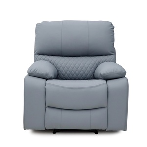 أثاث أريكة Geeksofa حركة يدوية جلدية حديثة مع وحدة التحكم وطاولة قابلة للطي لأسفل لغرفة المعيشة - Product Image 4