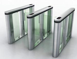 Hochs ichere optische RFID-Gesichts erkennung Fußgänger zugangs kontrolle Swing Turns tile Barrier Speed Gate System für Hotels - Product Image 3