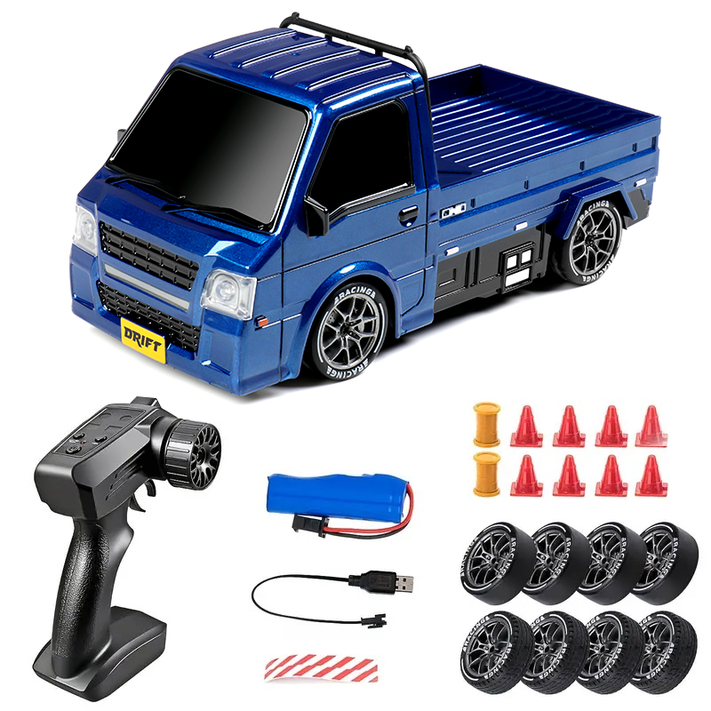 Camion bleu