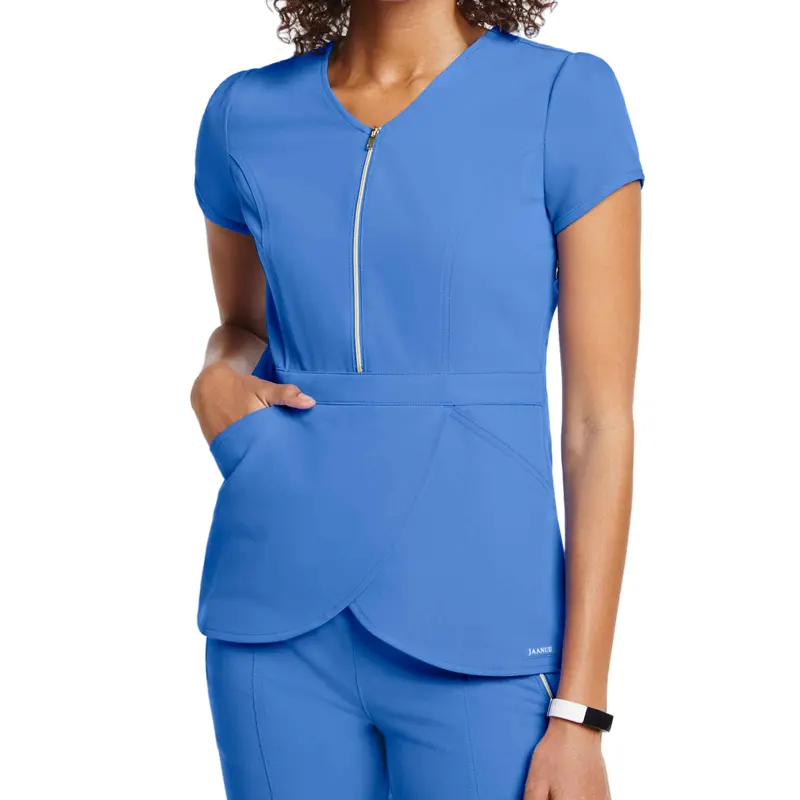 Conjunto de uniforme de enfermagem, kit de uniforme de enfermagem em hospital para mulheres