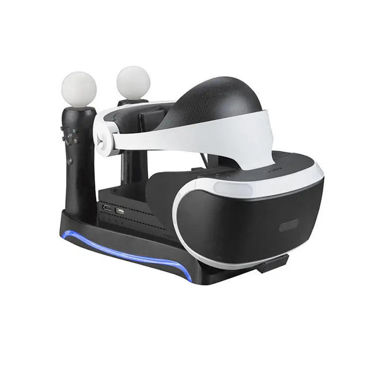 Supporto per Dock Station di ricarica per Controller Ps4 Headset PS Vr Playstation 4