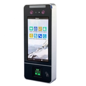 INJES Dynamische Gesicht und Fingerprint Anerkennung Dual Kamera WG Sicherheit IN HERAUS Gesichts Zeit Teilnahme Access Control Terminal - Product Image 1