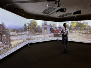 Disparo de realidad virtual pantalla multitáctil 30 puntos Simulador de disparo interactivo de pared sistema de proyección interactivo - Product Image 2