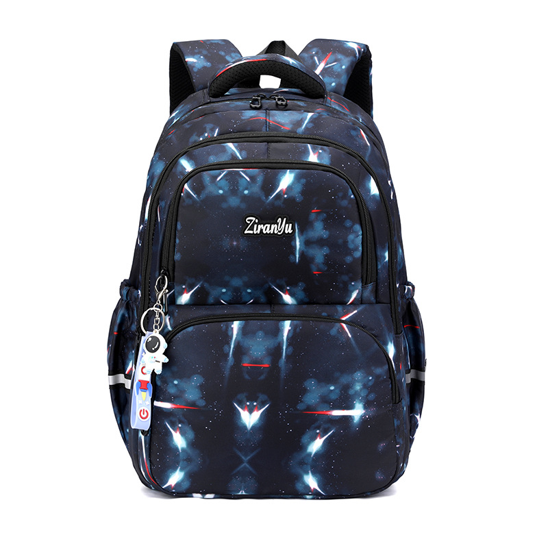 Espace bleu profond