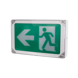 Vị trí ẩm ướt IP65 khẩn cấp <span class=keywords><strong>Exit</strong></span> dấu hiệu ánh sáng bên ngoài không thấm nước chạy người đàn ông <span class=keywords><strong>Exit</strong></span> dấu hiệu cho thị trường Canada - Product Image 1