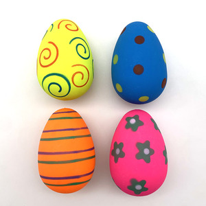 Chất Lượng Cao Giá Rẻ Hợp Thời Trang Phong Cách Ngoài Trời Cao Su Trứng Đồ Chơi Khuyến Mại Trứng Hình Quả Bóng Cao Su - Product Image 6