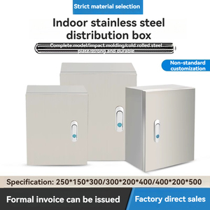Indoor Stainless Steel 304 Base <strong>Box</strong> Switchgear Control <strong>Box</strong>, Indoor 201 Button Instrument <strong>Box</strong>, Weak Current Wiring <strong>Box</strong> - Product Image 3
