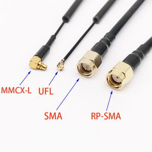 5.8G Lollipop 5LHCPRHCPアンテナ高ゲイン2.8DbiSMA UFL IPEXMMCX長さ150mmRC FPVレーシングドローントランスミッターパーツ用 - Product Image 3