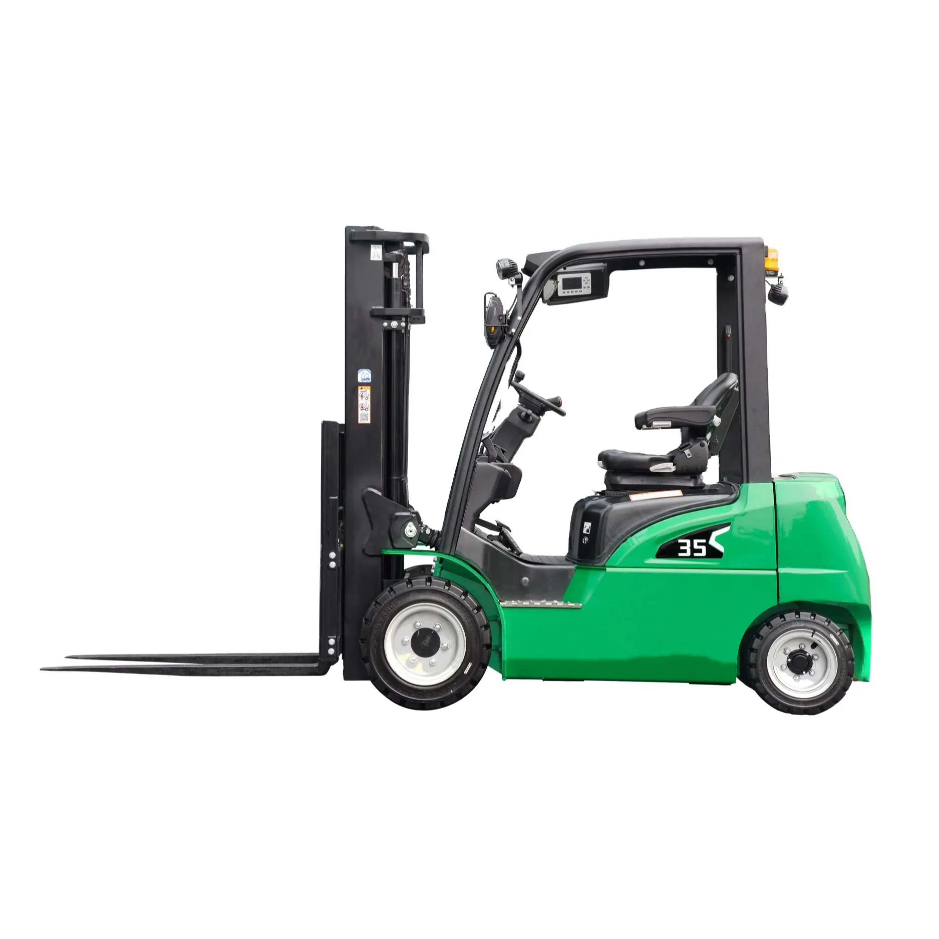 China New hydraulic stack truck small fork lift pallet jack stacker 1.6 ton 2 ton electric forklift