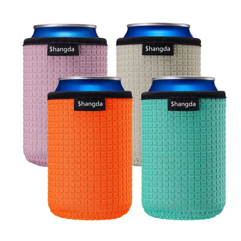 Esterno portatile morbido neoprene spiaggia può dispositivo di raffreddamento di vino di campeggio stubby beer can dispositivi di raffreddamento del sacchetto carrier holder Borse