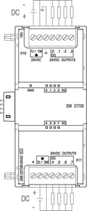 6ES7288-2DE08-0AA0 SIMATIC S7-200 SMART, Digital <strong>Input</strong> SM DI08, 8 DI, 24 V DC, Sink/<strong>Source</strong> in Stock - Product Image 5