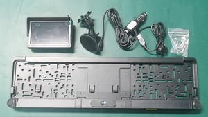 Car Reversing Aid 5 Inch IPS HD Car Monitor Solar Wireless Rear View License Plate <strong>Backup</strong> <strong>Reverse</strong> Camera with <strong>PDC</strong> Parking <strong>Sensor</strong> - Product Image 6