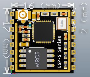 Modulo WIFI seriale di alta qualità ESP8266 modello Wifi seriale originale ESP8266 modulo Wifi Esp-07s Esp 8266 modulo relè modulo WIFI - Product Image 6